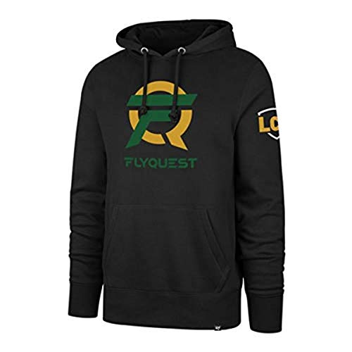 '47 Esports FlyQuest Mens Esports Men's Two Peat Headline Pullover HoodieEsports Men's Two Peat Headline Pullover Hoodie, Team Color, Large