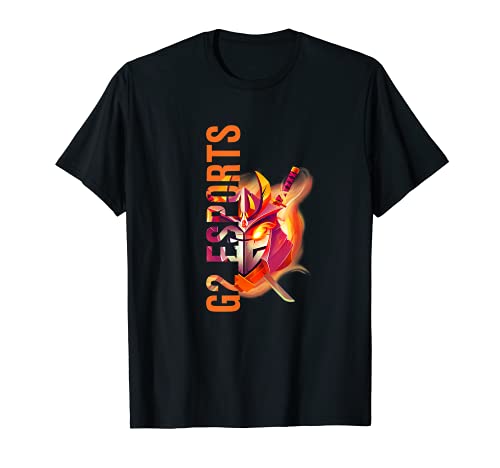 Official G2 Esports Flaming Samurai T-Shirt