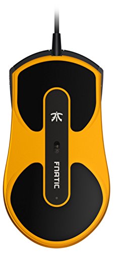 Fnatic Flick 2 Pro Gaming Esports Mouse (Pixart Optical Sensor with 12,000 CPI, 6 Buttons, Mechanical Mouse Switches, Multi-Color RGB Backlit, Ambidextrous) - Black