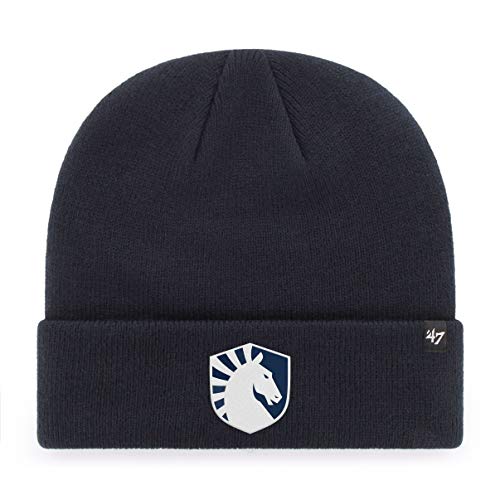 '47 Esports Team Liquid Mens Esports Double Hit Cuff Knit CapEsports Double Hit Cuff Knit Cap, Team Color, One Size