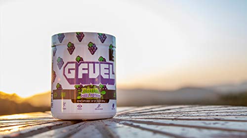 G Fuel Sour Pixel Potion Inspired by Twitch (40 Servings) 10.44 oz. | Sour Grape Flavor