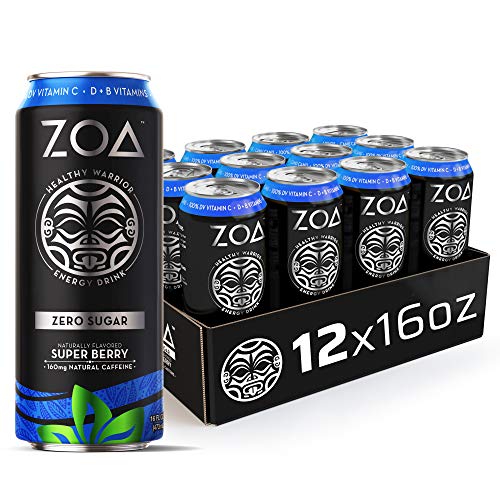 Super Berry - ZOA Zero Sugar Energy Drink | (12 Pack)